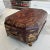 Late 19th Century Antique 19th Century Finely Painted Oxblood Chinese Export Lacquered Sewing Box For Sale - Image 5 of 9