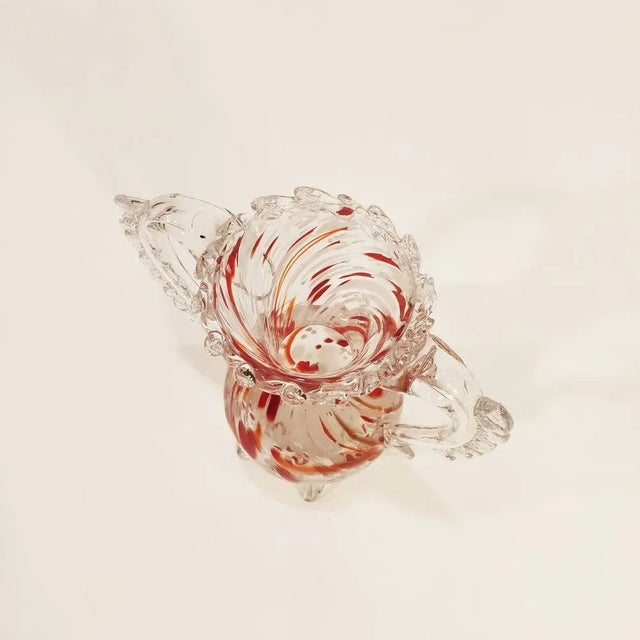 Mid-Century Modern Glass Vase from Gordiola, Mallorca, 1950s For Sale - Image 3 of 7