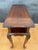 1950s French Louis XV Style Carved Console Table with Cabriolé Legs For Sale - Image 4 of 14