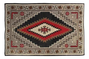 Antique Tan Navajo Style Handmade Rug 8'5x12'6