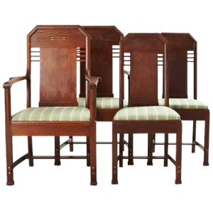 Set of Eight Chairs by Nordiska Kompaniet, David Blomberg Attributed