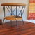 Two-Level Coffee Table in Bamboo and Iron, 1960s For Sale - Image 9 of 10