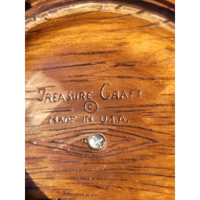 Vintage Treasure Craft Cookie Jar For Sale - Image 4 of 8