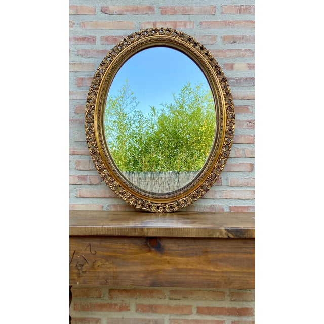 Early 20th Century French Giltwood Wall Mirror For Sale - Image 18 of 18