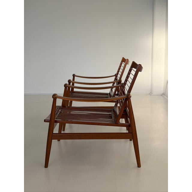 Model 133 Chairs by Finn Juhl for France & Son, 1950s, Set of 2 For Sale - Image 3 of 18