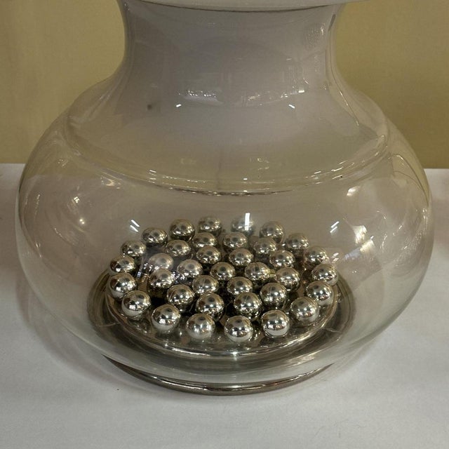 Large Table Lamps from Selenova, Murano, Italy, 1970s, Set of 2 For Sale - Image 10 of 15