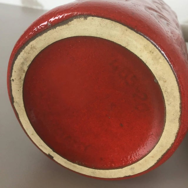Ceramic Vintage German Fat Lava Onion Vases from Scheurich, Set of 2 For Sale - Image 7 of 11
