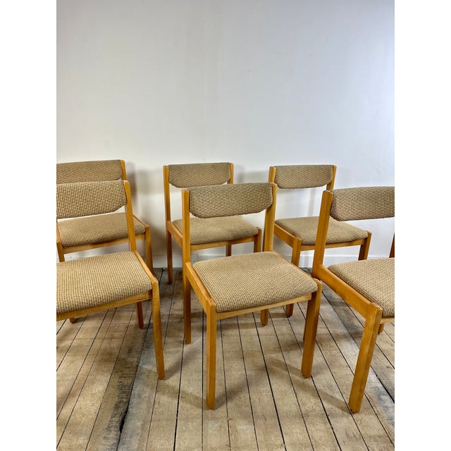 1960s Chairs in the style of Maison Regain, 1960s, Set of 6 For Sale - Image 5 of 9