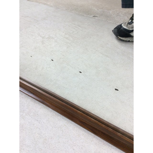 Mid Century Modern Long Rectangular Mountable Wall Mirror Dresser Mirror For Sale - Image 11 of 18