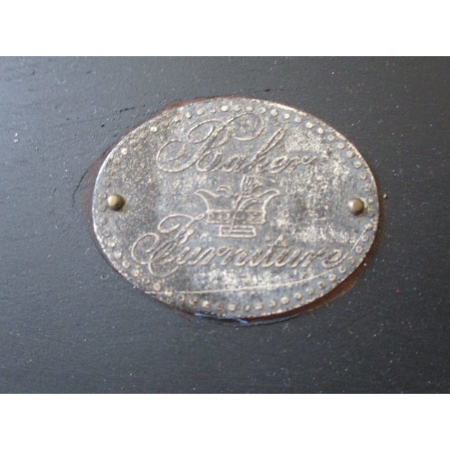 Michael Taylor Mid Century Game or Dining Table Set by Baker Furniture For Sale - Image 11 of 12