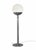 1970s Vintage Sphere Floor Lamp in Steel and Glass, Italy, 1970s For Sale - Image 5 of 5