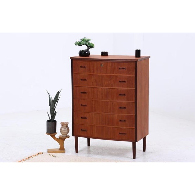 Vintage Teak Chest of Drawers, 1960s For Sale - Image 14 of 14