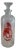 Antique Bohemian Glass Decanter Bottle For Sale