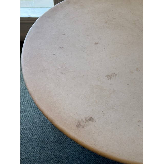 Late 20th Century Kreiss Brasserie Round Table, 39 Inches For Sale - Image 5 of 12