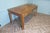 School Teacher’s Pine Writing Table This is a very good looking sturdy Pine table, the pine has a mellow age darkened...