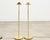 Mid-Century Modern Pair of Mid-Century Brass Adjustable Pharmacy Floor Lamps For Sale - Image 3 of 18