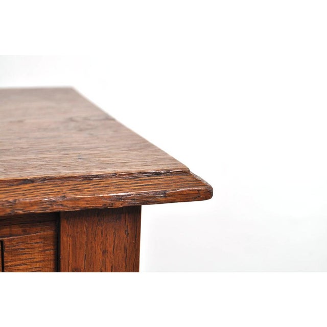 Antique Side Table in Oak, 1900s For Sale - Image 4 of 11