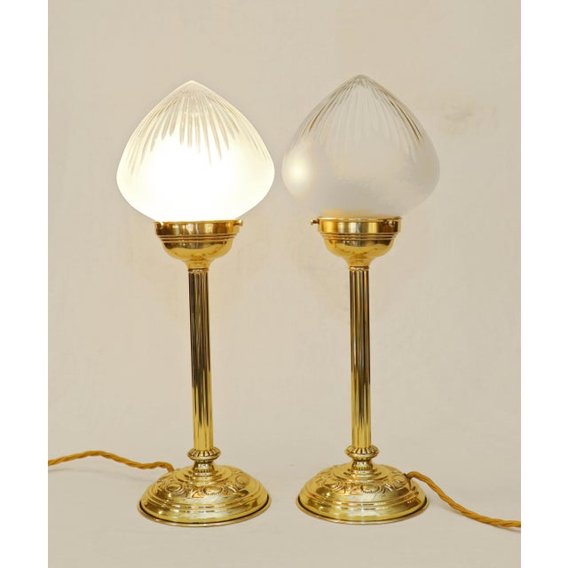 19th Century Art Nouveau Floor Lamps, 1890s, Set of 2 For Sale - Image 5 of 5