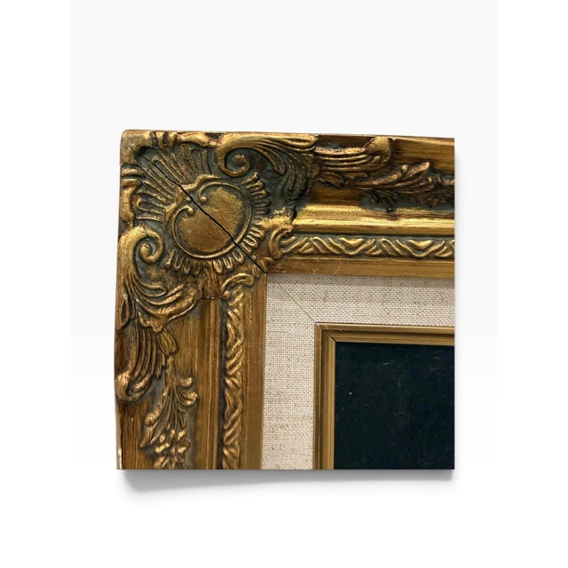1970s Original Framed Oil on Canvas by William Moninet For Sale - Image 11 of 11