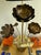 Feldman Lighting 1960s Feldman Brass Lotus Flower Lamp For Sale - Image 4 of 11