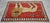 Quirky Lion Oushak Rug 3x5, Whimsical Folk Art Wool Rug, Terracotta Red Turkish Area Rug, Small Hand Knotted Leopard Rug for Entryway 3'5" X 5'1" For Sale - Image 10 of 16
