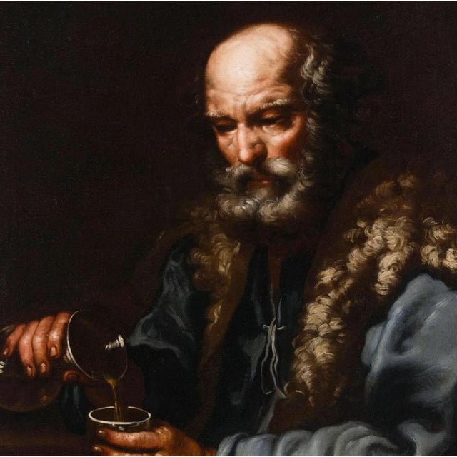 Baroque Monsieur Bernhard, Untitled, Oil on Canvas, Framed For Sale - Image 3 of 6
