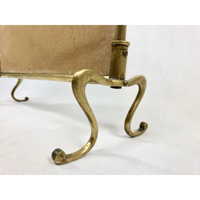 Louis XVI Style Table Mirror in Brass For Sale - Image 15 of 17