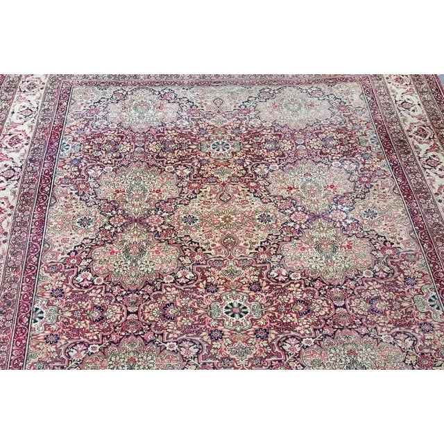 Antique Lavar traditional design. This rug is in excellent condition and has a timeless design. Rare to find in this size...
