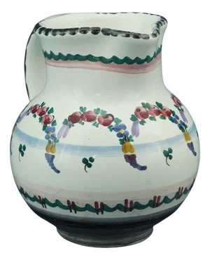 Art Nouveau Ceramic Milk Jug by Michael Powolny, Austria, Early 1900s
