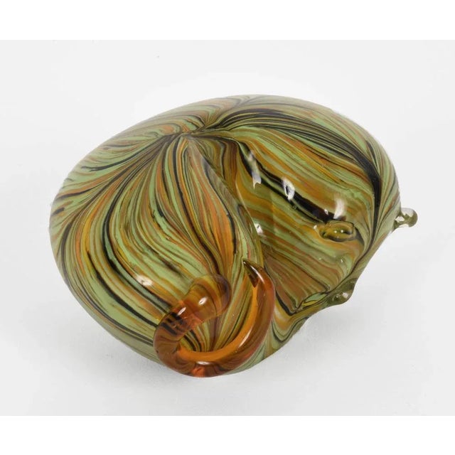 Mid-Century Italian Multicolored Murano Glass Cat Sculpture, 1970s For Sale - Image 4 of 16