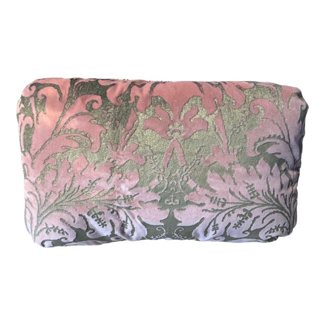 Fortuny Velvet Pillow For Sale