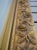 Gold Gilt Rose Carved Frame Hanging Over Mantle Mirror For Sale - Image 4 of 9