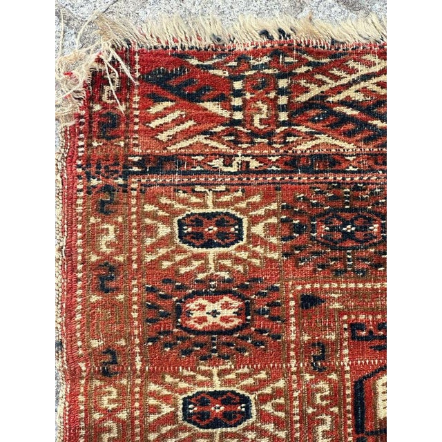 Turkmen Bokhara Rug, 1890s For Sale - Image 4 of 18