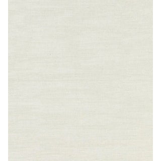 The House of Scalamandré Riva Moire Fabric, Parchment For Sale