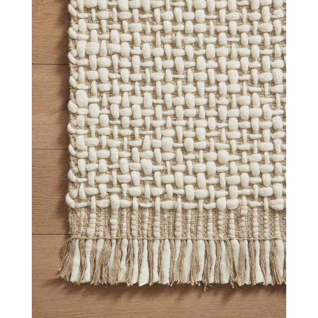 Loloi Rugs Amber Lewis x Loloi Yellowstone Natural / Ivory 9'-3" x 13' Area Rug For Sale - Image 4 of 8
