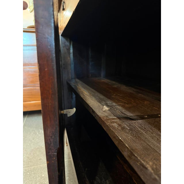 Antique Walnut Buffet with 3 Drawers, 1850 For Sale - Image 13 of 18