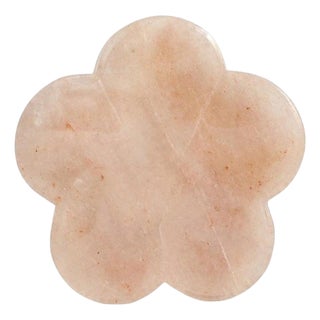 Strawberry Rock Crystal Peach Blossom Plate Gemstone Plate For Sale