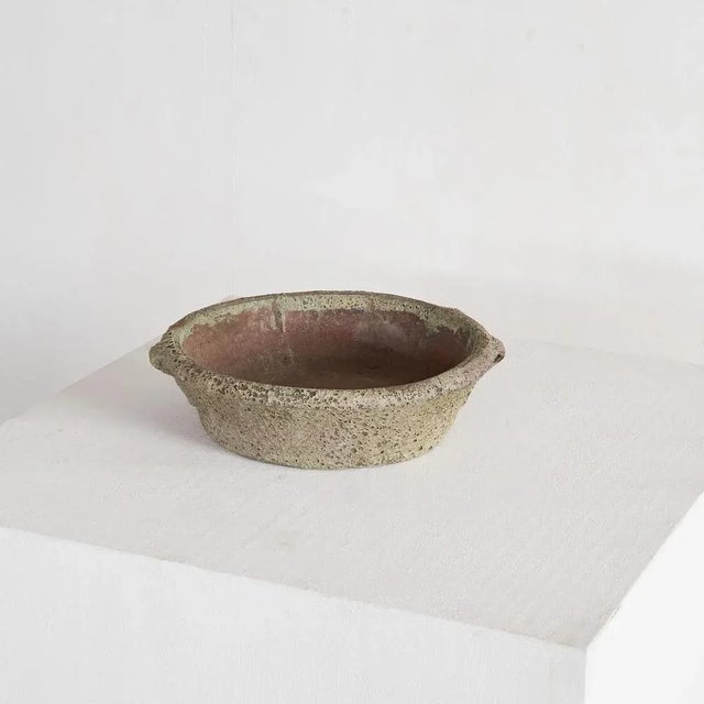 Brutalist Large Brutalist Lava Glazed Planter, 1950s-1960s For Sale - Image 3 of 9