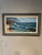 Fantastic Original Mid-Century Oil on Canvas Painting of a California Plein Air Seascape and Shoreline. Several shades of...
