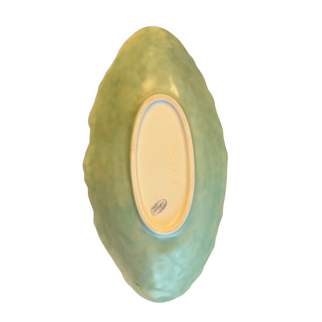 A beautifully detailed Carlton Ware “Hydrangea” embossed oval platter, crafted in Stoke-on-Trent, England, circa...