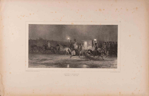 Auguste Raffet, Arrivée à Kicheneff (Bessarabie), 1er Août 1837, 1839