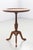 Danish Round Tripod Side Table in Stained Oak by Anton Kildeberg, 1960s For Sale - Image 17 of 17