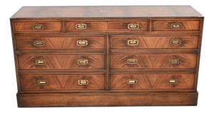 Military Campaign Chest of Drawers, 1930s