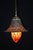 Art Deco Tiffany Style Stained Glass Acorn Pendant Light, 1940s For Sale - Image 11 of 18
