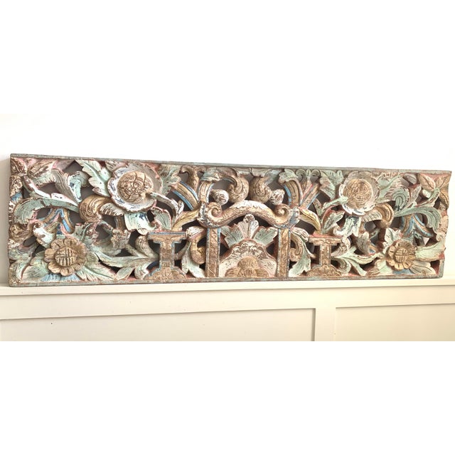 Antique Carved Wood Panel Chairish