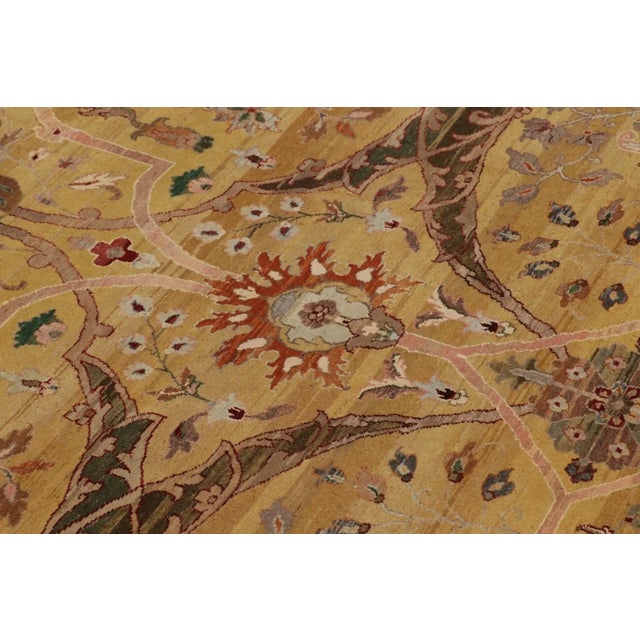 Traditional Rug & Kilim's Oversized Persian Garden Design Rug With Colorful Floral Vinery For Sale - Image 3 of 10