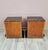 Art Deco Bedside Tables in Makassar Ebony and Portoro Marble, 1930s, Set of 2 For Sale - Image 12 of 14