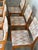 Wood Set of 6 Teak Dining Chairs Vintage Mid-Century Modern Wood Chairs For Sale - Image 7 of 12