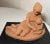 Vintage Handmade Mother and Baby Terracotta Pottery Sculpture Statue Art Figural For Sale In New York - Image 6 of 13