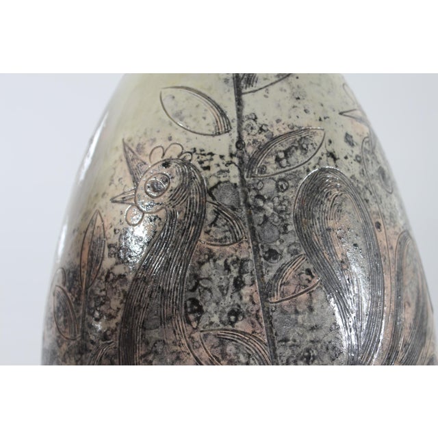Large Vase with Sgrafitto Decoration by Jens Thirslund for Herman A. Kähler, 1930 For Sale - Image 12 of 18